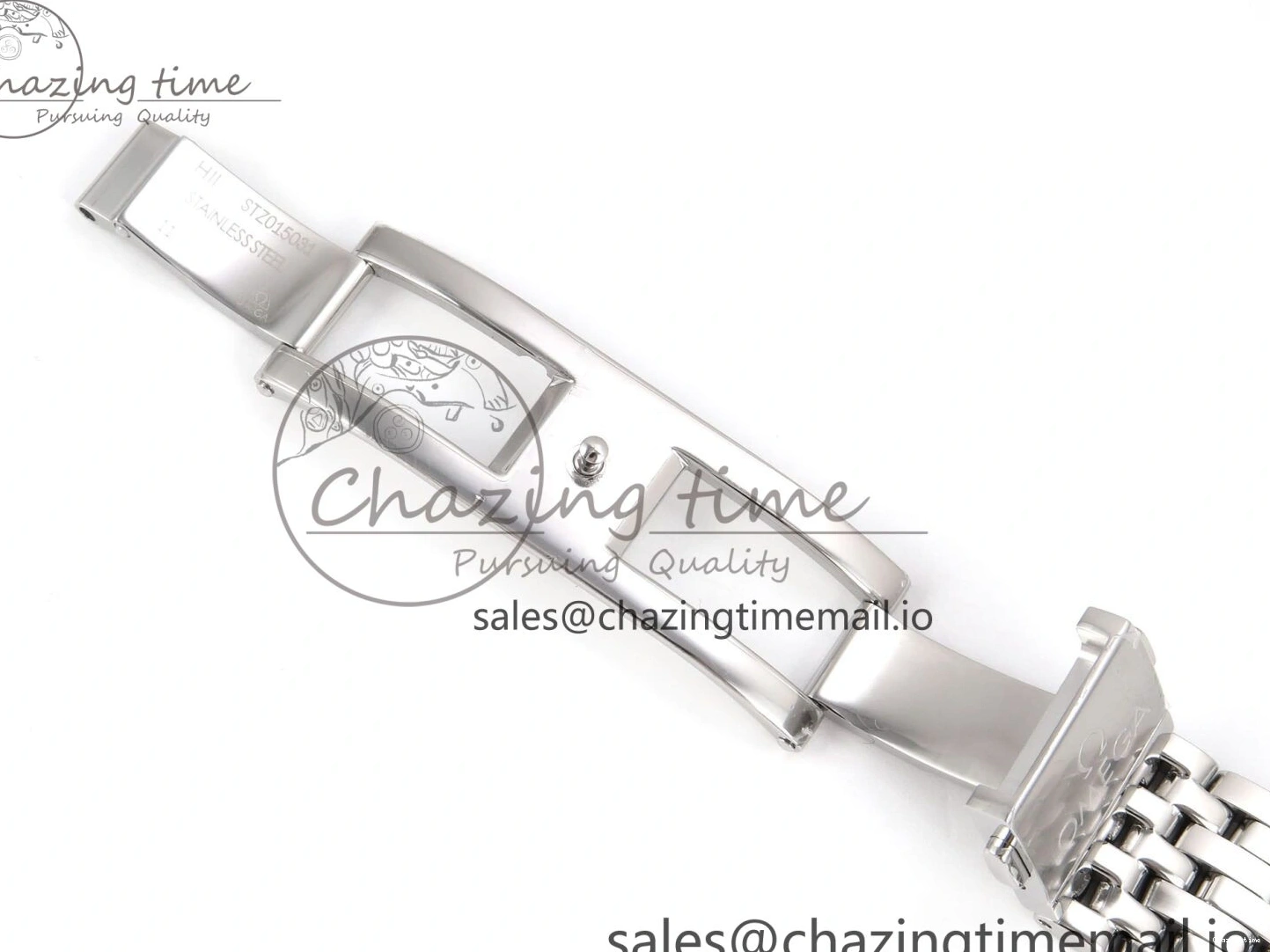 0104 De Ville Prestige SS VSF 1:1 Best Edition Gray Dial on SS Bracelet A OdorResistant 7702